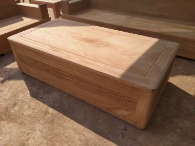 bàn trà chữ nhât thiết kế dạng hộp