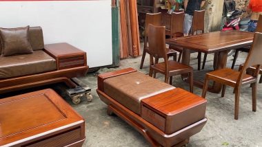 đôn ngồi phụ gỗ sồi