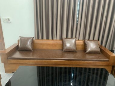 ghế băng dài gỗ gõ đỏ cao cấp