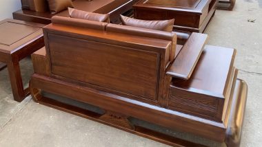 tựa lưng đóng hộp ván liền
