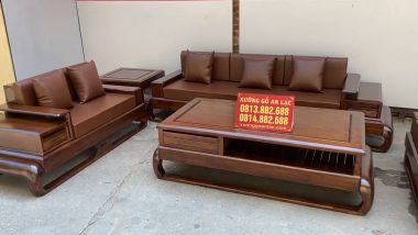 bộ sofa hiện đại mẫu chân đùi gà
