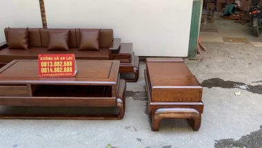 bộ sofa gỗ sồi Nga