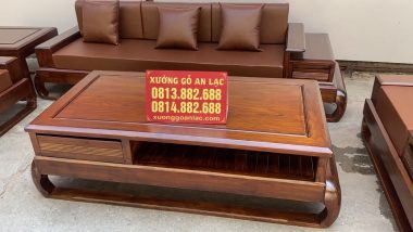 bàn trà gỗ sồi Nga