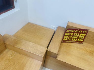 ghế băng và ghế đôi ghép góc chữ L