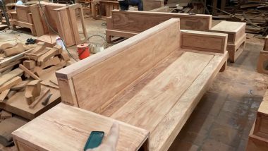 mẫu sofa gỗ hương đá