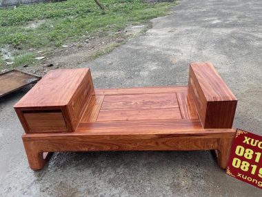 ghế đơn gỗ hương đá không tựa