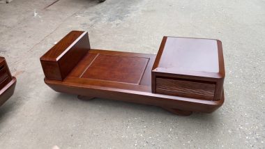 đôn ngồi phụ gỗ hương đá