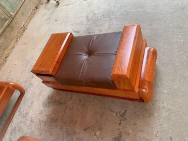 đôn ngồi gỗ gõ đỏ