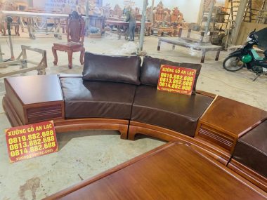 mẫu sofa dạng vòng cùng