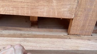 các chi tiết được ghép mộng