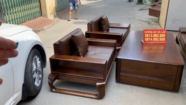 mẫu sofa hiện đại chân xoắn cong