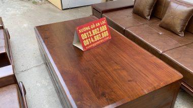 bàn trà dạng hộp chữ nhật