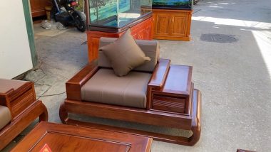 ghế đơn gỗ hương đá mẫu đùi gà