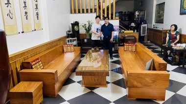 sofa phòng khách nguyên khối