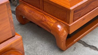Hệ chân đùi gà gỗ hương đá siêu vân