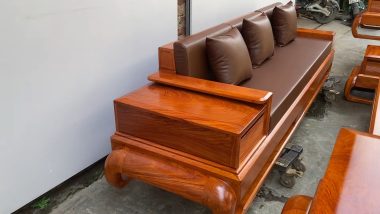 đoàn dài thiết kế bệ tay có ngăn kéo