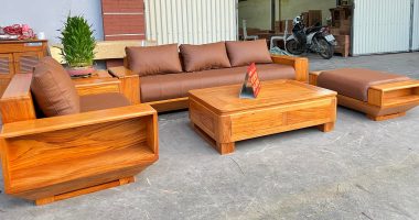 sofa gỗ hiện đại