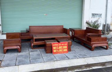 Sofa Zito Chân Đùi Gà Gỗ Hương